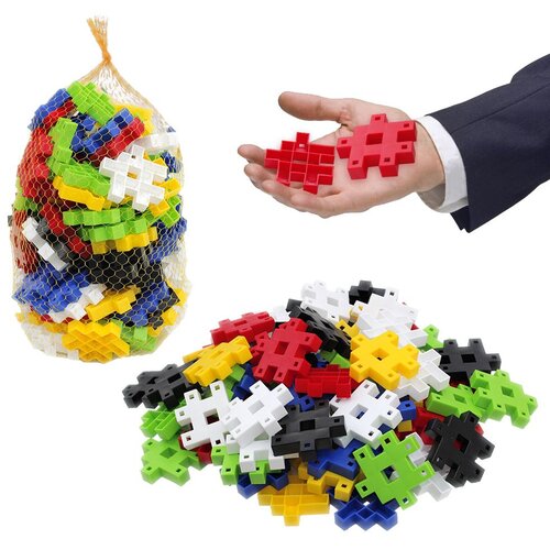 IRON SPORT Kocke za decu KOCKE DEČIJE PUZZLE set 100 kom. Džak - veličina pojedinačne puzzle kocke 7/5cm x 7/5cm Cene