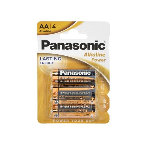  Baterija alkalna 1.5v aa lr6 blister 4/1 panasonic ( BAT9639 ) Slike