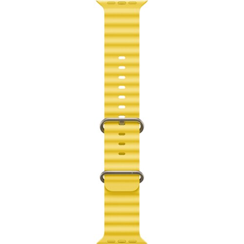 hoco. Silikonski pa&scaron;ček za iWatch, 42/44/45/49mm, rumen - iWatch WA12 Yellow Cene
