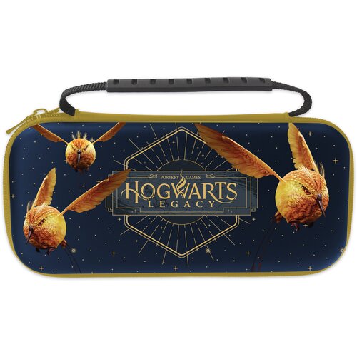  Hogwarts Legacy XL prenosna torbica zlate barve za Nintendo Switch Slike