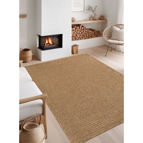 Conceptum Hypnose tepih jutem 0103, pravougaoni, 147x220 cm, braon Cene