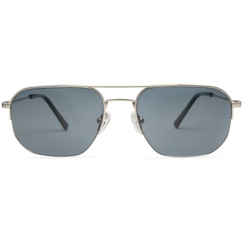Eyerim Studio Anthony Matte Silver Grey Polarized - ONE SIZE (57) Slike