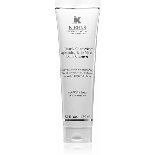 Kiehl's Dermatologist Solutions Clearly Corrective Brightening & Exfoliating Daily Cleanser posvjetljujući gel za čišćenje za sve tipove kože, uključu