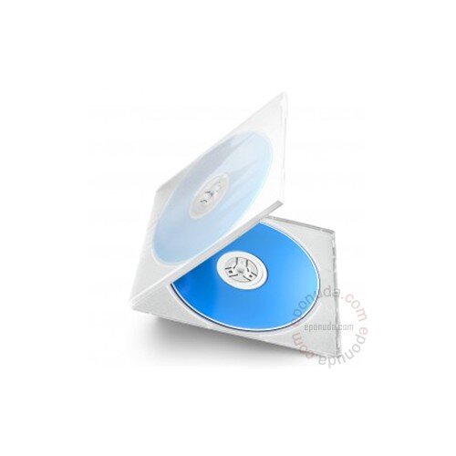 Mediarange KUTIJE DUPLA DVD 7MM CLEAR BOX10-T2 Slike