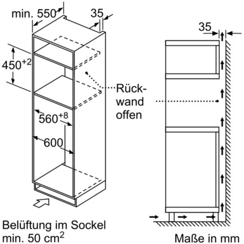 Siemens CM585AGS1 iQ500 Vgradna pecica z mikrovalovna funkcijo vrocega zraka, 45 visoka cm Slike