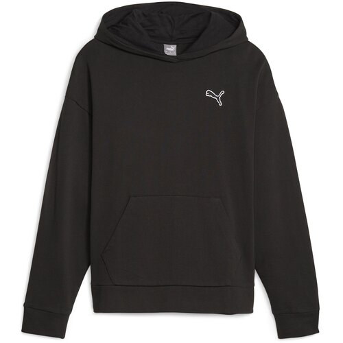 Puma Sweater majica 'ESSENTIALS' crna / bijela Cene