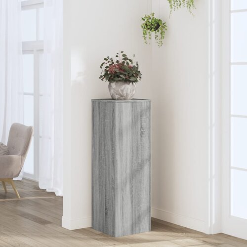 vidaXL Stalak za biljke boja hrasta 33 x 33 x 100 cm konstruirano drvo Cijene