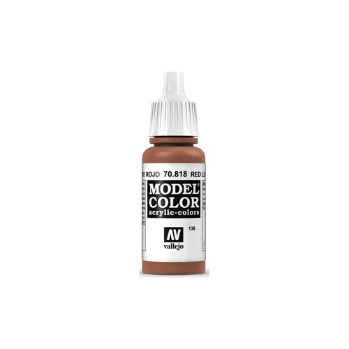 Vallejo Model Color 136 rdeče usnje (Red Leather) (818) - 17 ml Cene