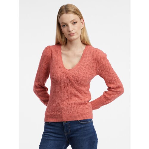 Orsay Women&amp;#039;s brick sweater with wool - Women Slike