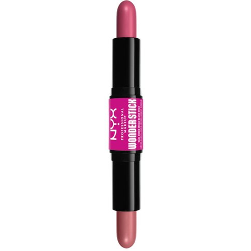 NYX Professional Makeup Wonder Stick Cream Blush dvostrani korektor nijansa 01 Light Peach and Baby Pink 2x4 g Slike