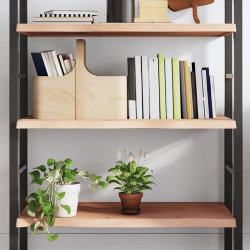 vidaXL Zidna polica 100x40x(2-4) cm neobrađena masivna hrastovina Cijene