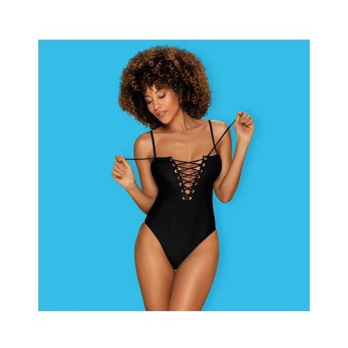 Obsessive Beverelle One-piece Swimsuit Black S Slike