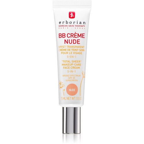 Erborian BB Cream tonirana krema za popoln videz kože SPF 20 majhno pakiranje odtenek Nude 15 ml Cene