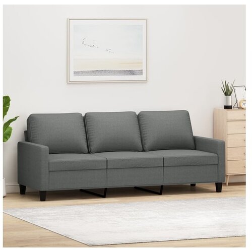 vidaXL Trosed svetlo siv 180 cm blago Cene