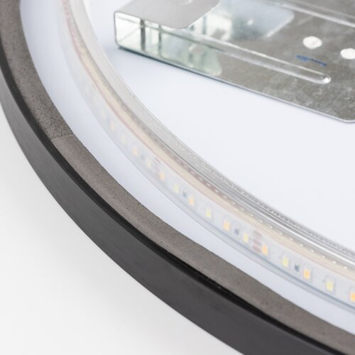  Brilagi-LED Kupatilsko ogledalo NOVARA LED/19W/230V 60 cm crna IP44 CRI 90 prigu&amp;scaron;iva + CCT Slike