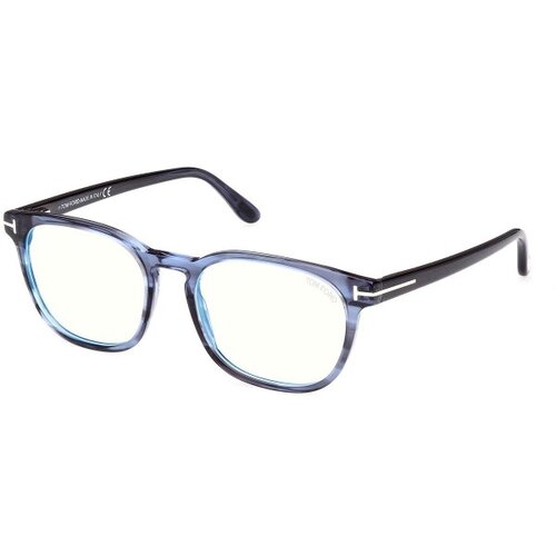 Tom Ford FT5868-B 092 M (51) Modra/Kristalna Slike