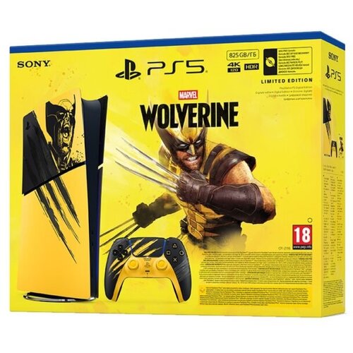  PlayStation 5 Digital Edition E chassis Marvel&rsquo;s Wolverine Battle Yellow Limited Edition + VCH 1000056883 (825GB) Cijene