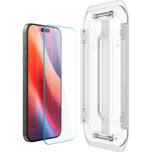 Spigen Glas.tR EZ-FIT AGL07907 (pakiranje od 2 kom) za iPhone 16 Pro Max / 17 Pro Max - Prozirno Slike