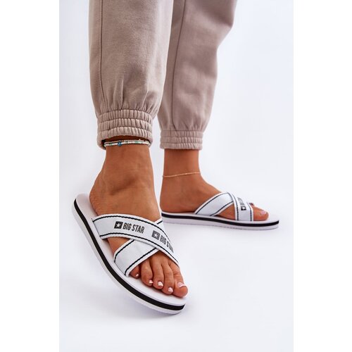 Big Star Women's Slippers with Big Star Foam Sole White Cijene