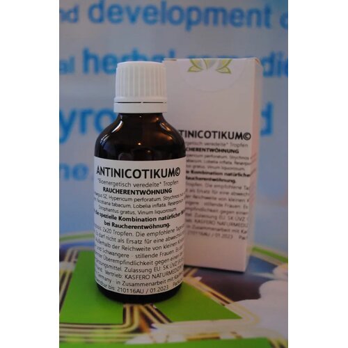 KASFERO NATURMEDIZIN ANTINICOTIKUM&copy; 100ml &ndash; PRESTANAK PU&Scaron;ENJA Cijene