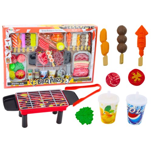  Set za zabavu - Grill Hrana, Piće, Povrće - 40 elemenata Slike