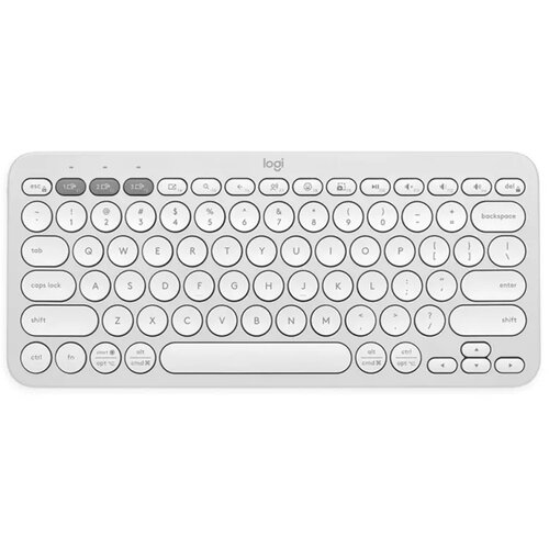 Logitech &amp;quot;PEBBLE KEYS 2 K380S TONAL WHITE&amp;quot; Slike