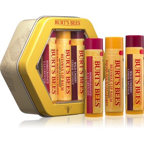 Burt's Bees Burt's Trio Tin poklon set za usne za žene III. Cijene