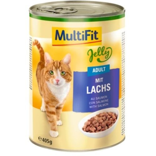 MultiFit Cat Adult losos u želeu 405 g konzerva Cijene