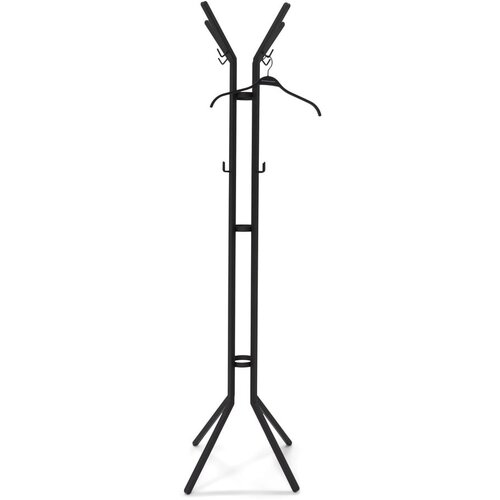 Spinder Design Črn kovinski obešalnik Jaimy – Cene