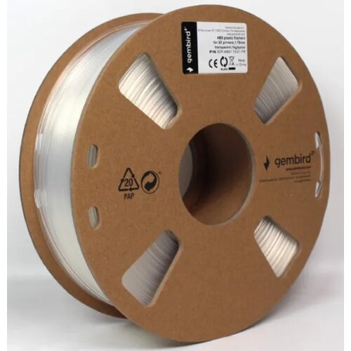  3DP-ABS1.75-01-TR ABS Filament za 3D stampac 1.75mm, kotur1KG Transparent Cene