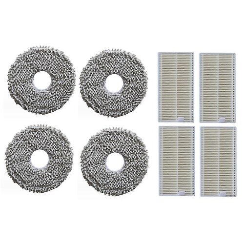 INORCO 8Pcs Zamenjava za V12 V10 Robotski Sesalnik Dodatki Pralni Mop Krpo HEPA Filter, (21992801) Cene