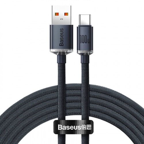 Baseus CRYSTAL KABEL USB NA USB-C, 100W, 1.2M (CRNI) Cijene