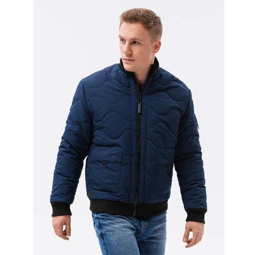 Ombre Clothing Men's mid-season quilted jacket C515 Cene