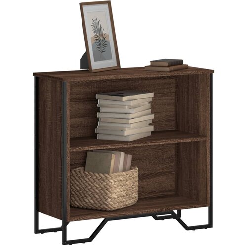 VidaXL Regal za knjige boja hrasta 80x31x74,5 cm od konstruiranog drva Slike