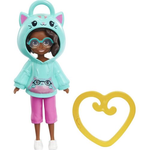 Polly Pocket Mattel : Hoodie Buddy - Muca (HKV99), (21382067) Slike
