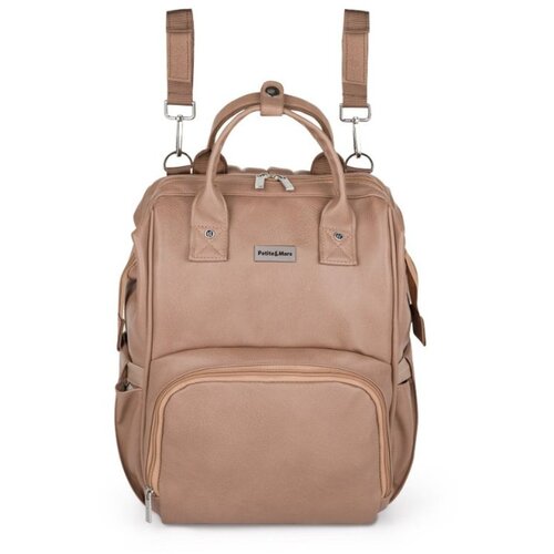 Petite&amp;amp;Mars ruksak za pelene Jasper, Camel Beige Slike