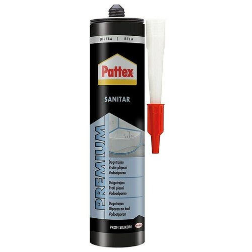 PATTEX Sanitarni silikon Sanitar (Bela, 280 ml) Cene