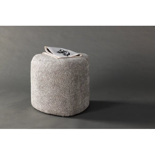 Venture Home puf Peg (art. 15570-112) 40 &amp;times; 46 cm, siva Slike