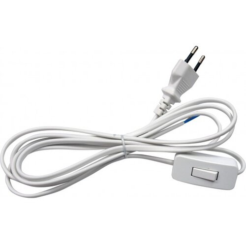 Mitea_Electric Priključnica bela prenosna sa kablom i prekidačem 2.5A 250V 575W EURO PM-3X-PR Slike
