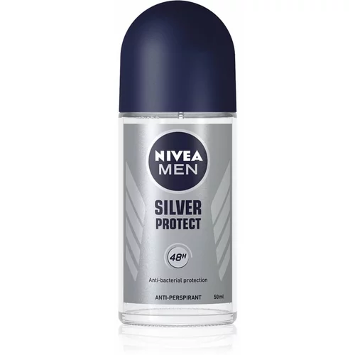 Nivea Men Silver Protect anti-transpirant roll-on za moške 50 ml