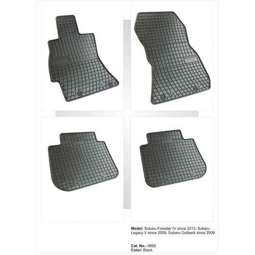 FROGUM Tipske patosnice za Subaru Forester 4 (2013+) / Legacy 5 (2009+) Cene