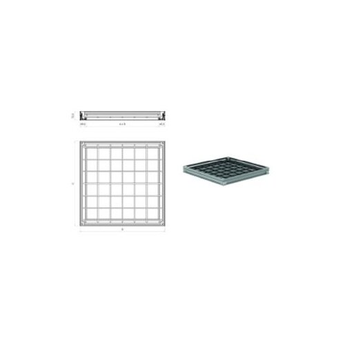  Poklopac AL za ispune 60x60cm A15/B125 TopTek 405345 ACO Cijene