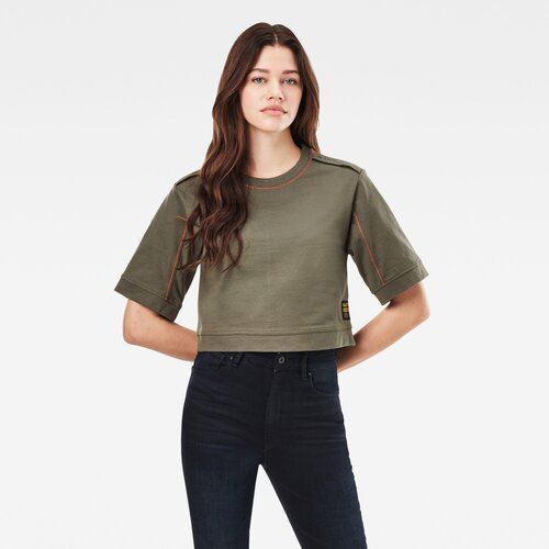 G-star T-shirt - Boxes fit tee green Cene