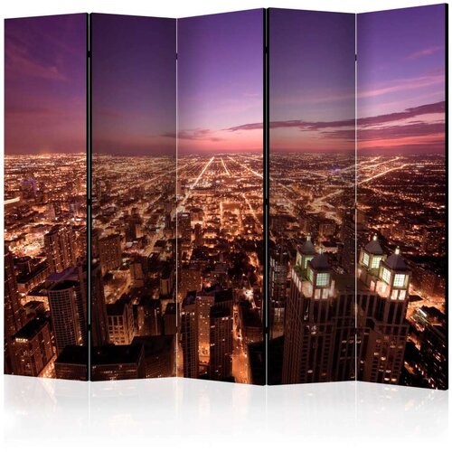 Paravan u 5 dijelova - Chicago Panorama II [Room Dividers] 225x172 Slike