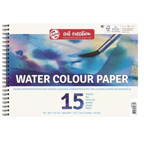 Royal Talens art creation, blok za vodene boje, 240gr, 15 lista, A4 Cene