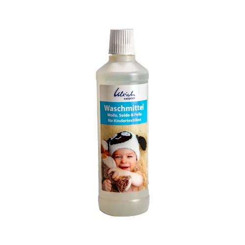 Ulrich natürlich Tekoči detergent za pranje otroškega tekstila - za volno, svilo in krzno - 500 ml