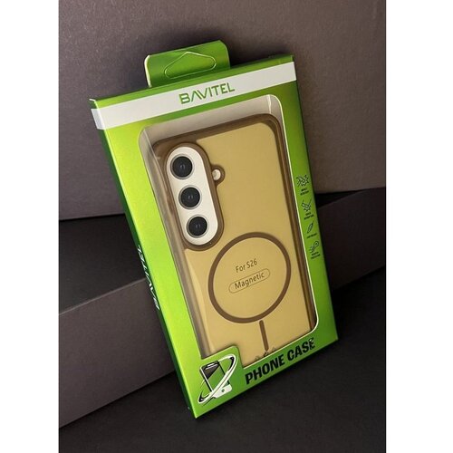 Samsung S26 Bavitel MagSafe braon Slike