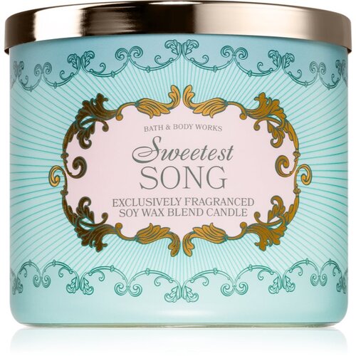 Bath & Body Works Sweetest Song dišeča sveča 411 g Cene