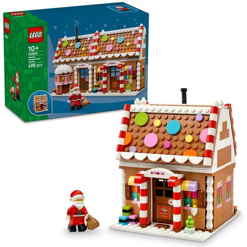 LEGO ICONIC 40809 Blagdanska kućica od medenjaka Slike