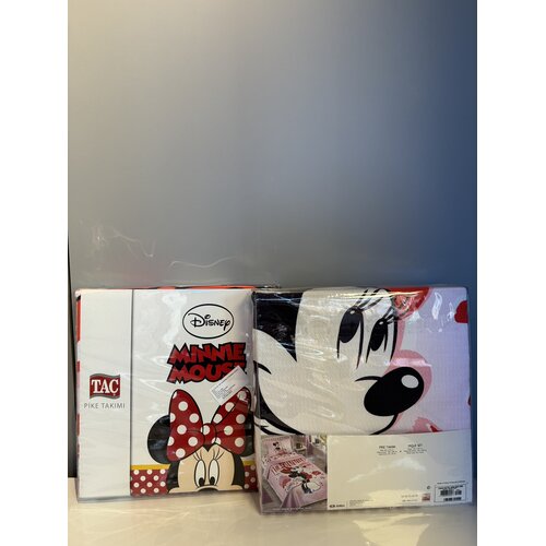 Tac Set posteljine za devojčice Minnie, 100x200cm, Roze Cene